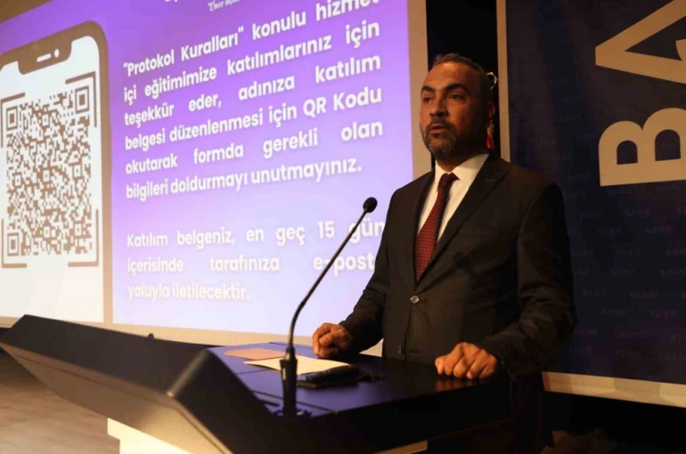 BARÜ’de "Protokol Kuralları Eğitimi" yoğun ilgi gördü