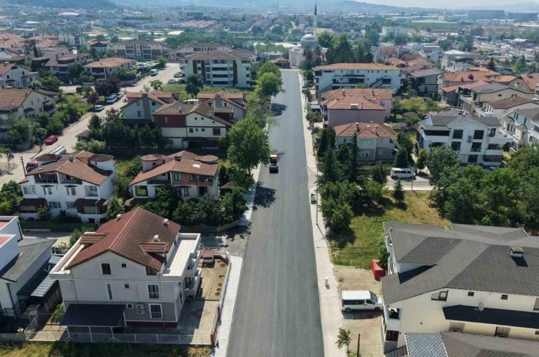 Başiskele Seymen Mahallesi’nde üstyapı yenilendi