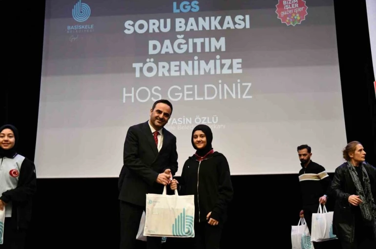 Başiskele’de 1608 öğrenciye LGS soru bankası desteği