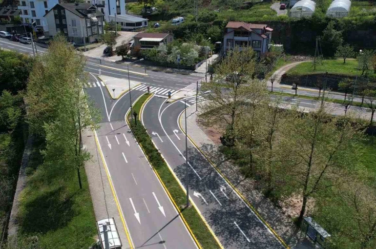 Başiskele’de yeni kavşak hizmete açıldı