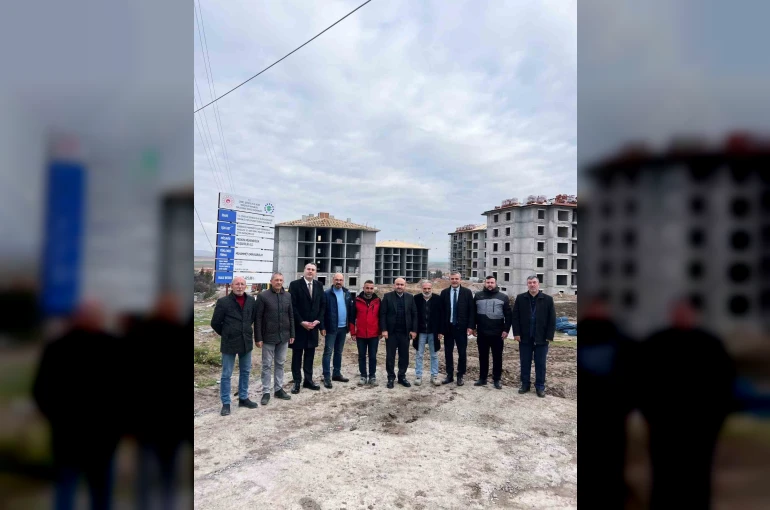 Başkan Albayrak, TOKİ çalışmalarını yerinde inceledi