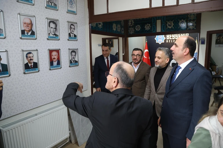Başkan Altay ilçe belediyelerini ziyaret etti