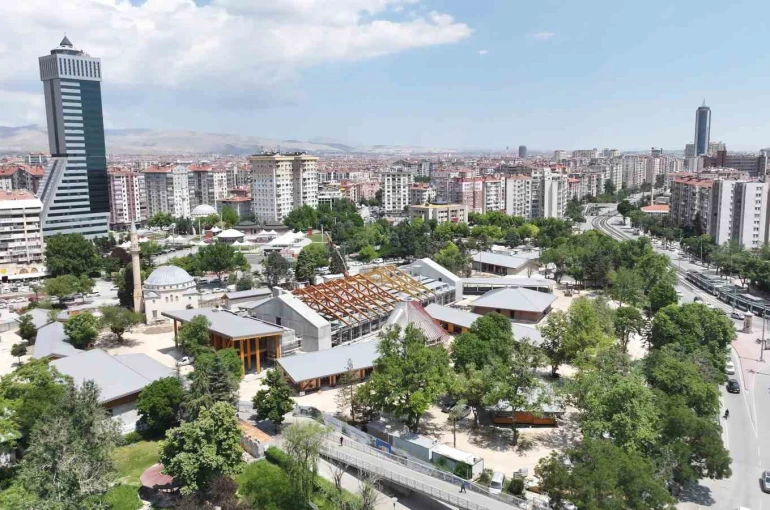 Başkan Altay: "Şehir kütüphanemiz Türkiye’nin en estetik ve nitelikli kültür yapılarından biri olacak"