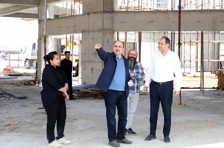 Başkan Altay: "Türbe arkası Konya’ya yakışır bir hale dönüşecek"