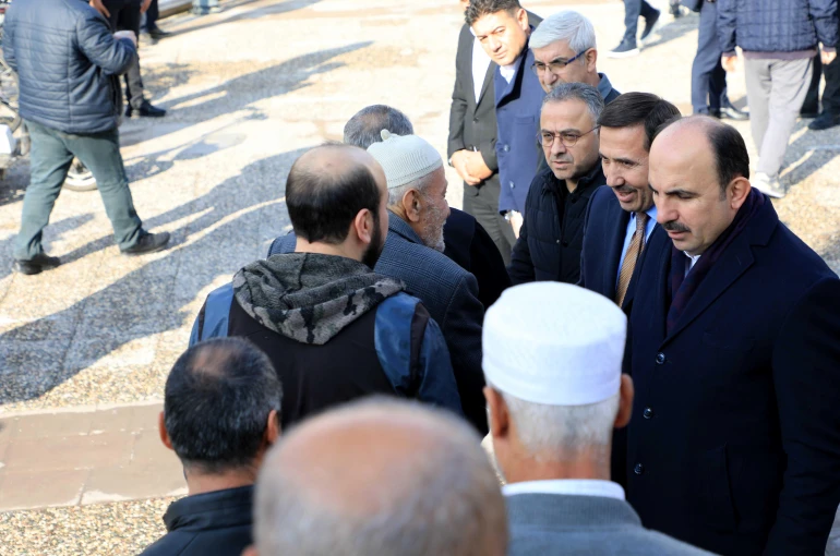 Başkan Altay Ve Başkan Kılca Hacıveyiszade Mahallesi’nde Vatandaşlarla Buluştu