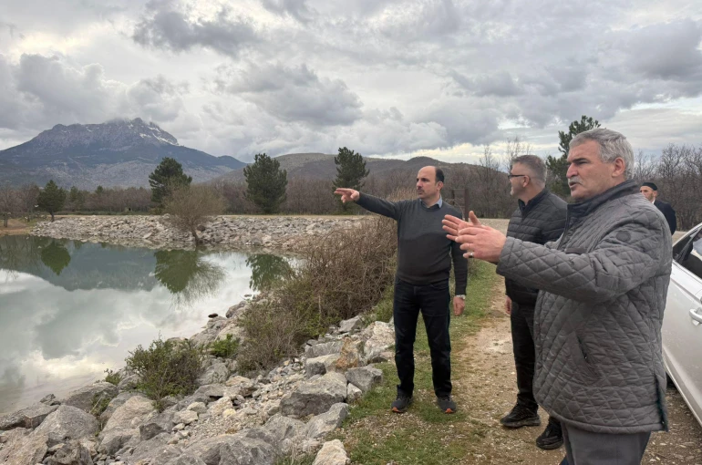 Başkan Altay yaylalarda ve barajlarda incelemeler yaptı