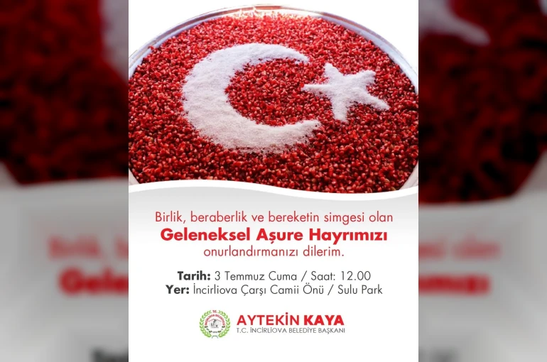 Başkan Aytekin Kaya vatandaşları aşure hayrına davet etti