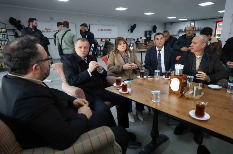 Başkan Balaban Muradiye’de çalışmaları yerinde inceledi