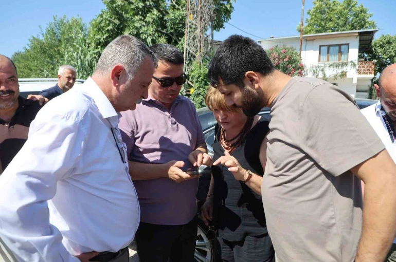Başkan Balaban’dan mahalle mesaisi 