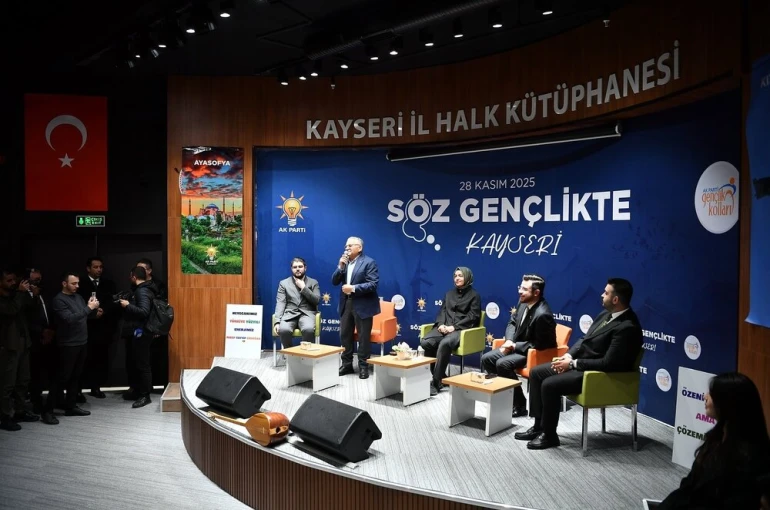 Başkan Büyükkılıç ve Genel Başkan Yardımcısı Kaya gençlerle buluştu 