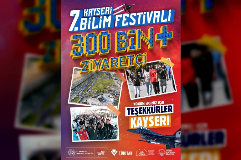 Başkan Büyükkılıç’tan "Bilim Festivali" teşekkürü