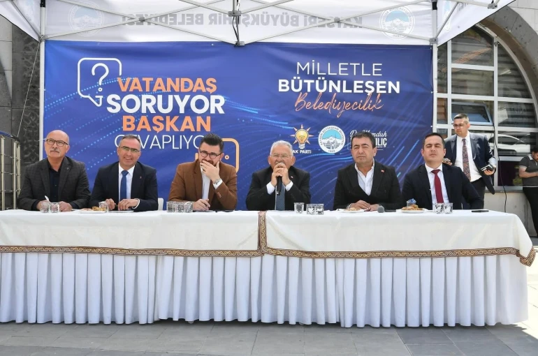 Başkan Büyükkılıç’tan Bünyanlılara: "Emrinizdeyiz, hizmetinizdeyiz" 