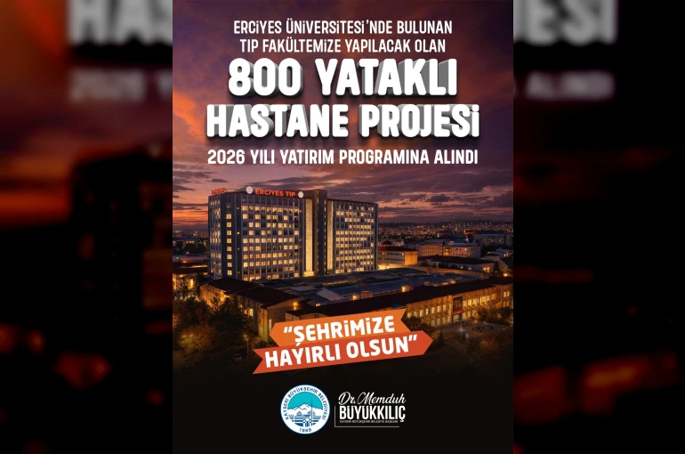 Başkan Büyükkılıç’tan ’yeni hastane’ açıklaması