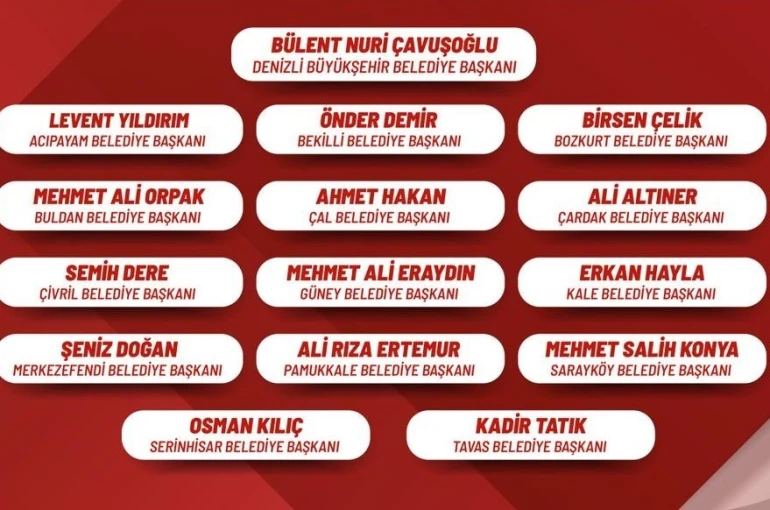 Başkan Çavuşoğlu 15 belediye başkanının Yeni Parti’ye katıldığını duyurdu 