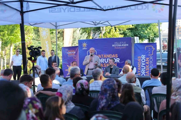 Başkan Çolakbayrakdar: "Her haneye dokunan hizmet üretiyoruz"