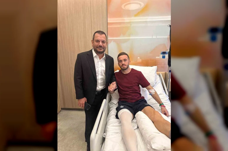 Başkan Ertuğrul Doğan’dan Edin Visca’ya geçmiş olsun ziyareti