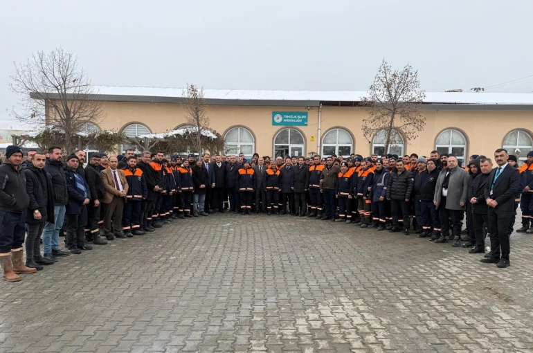 Başkan Geçit’ten sahada görev yapan personellere moral ziyareti
