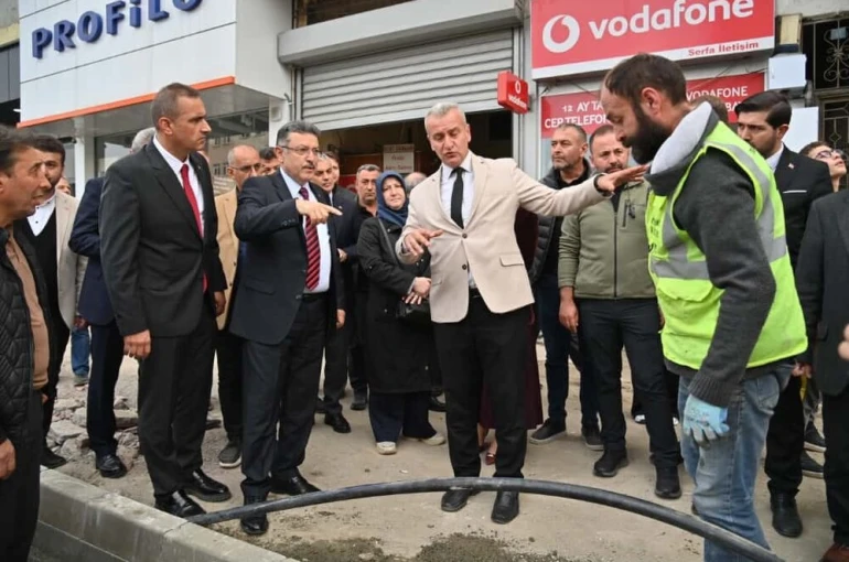 Başkan Genç Yomra’da yapılan çalışmaları yerinde inceledi