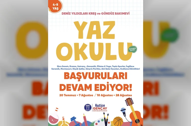 Başkan Gençay: "Çocuklarımızı yaz tatilini eğitim ve eğlenceyle buluşturuyoruz"