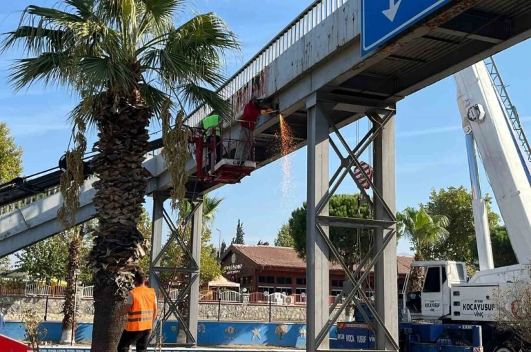 Başkan Kaya talep etti, atıl üst geçit kaldırılıyor