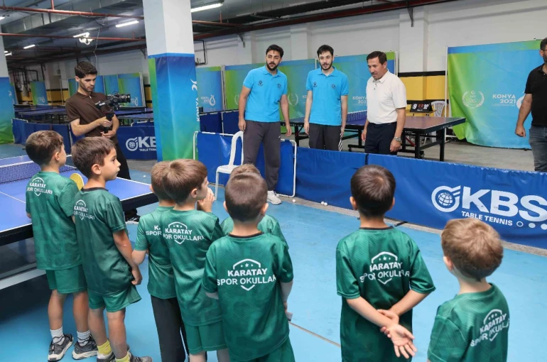 Başkan Kılca Yaz Spor Okulları'nı Ziyaret Etti