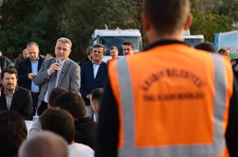 Başkan Kurnaz: "İlkadım’ın gücü saha personelinde"