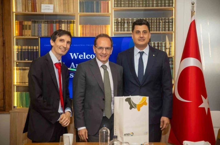Başkan Maraş, Aydın İtalya ticaretini değerlendirdi