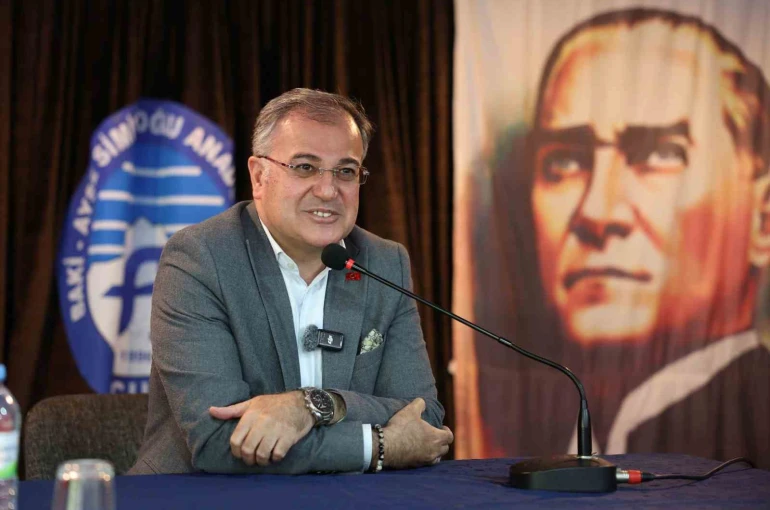 Başkan Özdoğan gençlerle baş başa