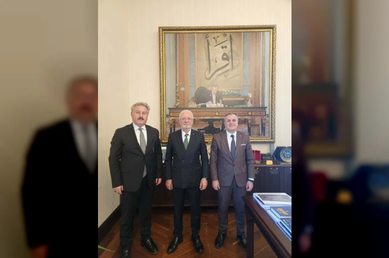 Başkan Özdoğan’dan Elitaş’a ziyaret