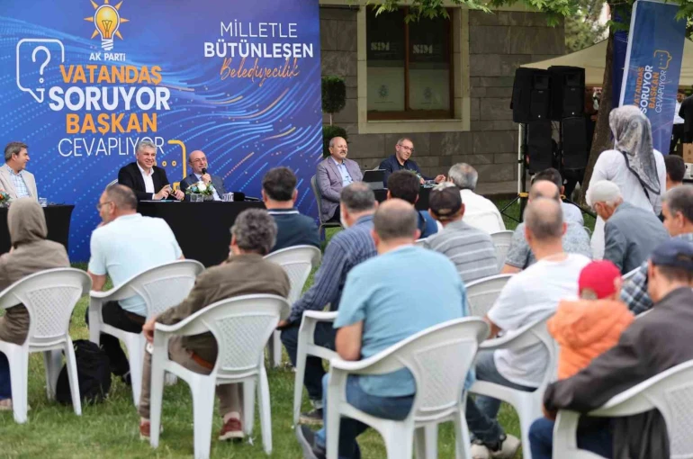 Başkan Pekyatırmacı Şeyh Şamil ve Mehmet Akif mahallelerinde vatandaşların sorularını cevapladı