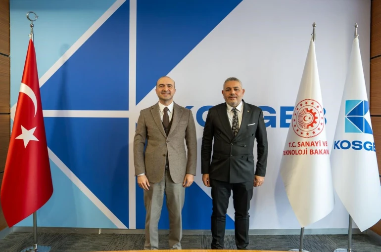 Başkan Sadıkoğlu, KOSGEB Başkanı ile bir araya geldi