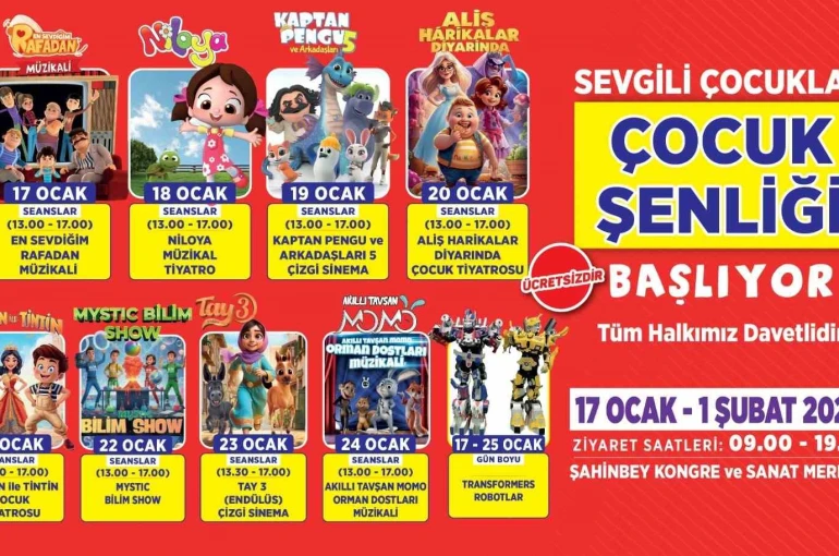Başkan Tahmazoğlu’ndan çocuk şenliğine davet