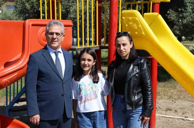 Başkan Tetik, 11 yaşındaki Simay’ın talebine kayıtsız kalmadı