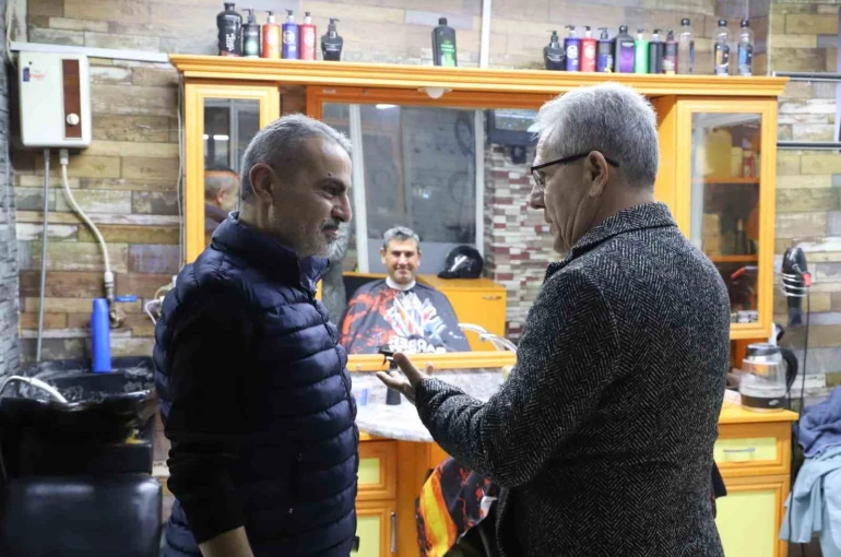 Başkan Tetik’ten Nazilli esnafına yeni yıl kutlaması