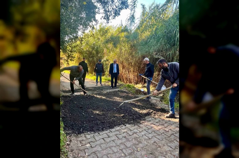 Başkan Yıldırımkaya, çalışmaları yerinde inceledi
