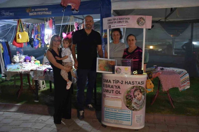 Başkan Zencirci, festival alanındaki stantları gezdi