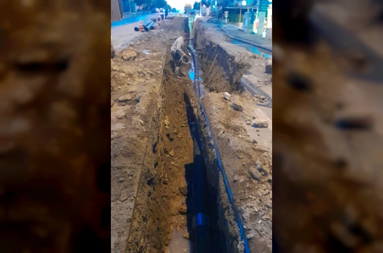BASKİ’den Ayvalık’ta kanal hattı göçüğüne 36 saatlik kesintisiz müdahale 