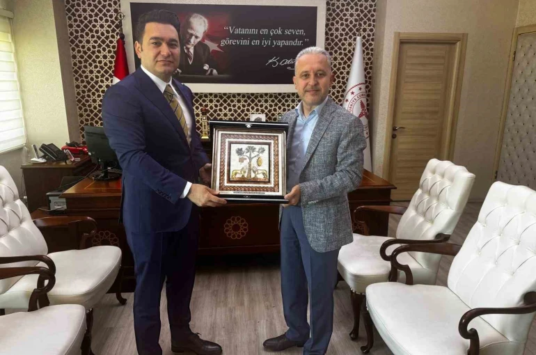 Başsavcı Emre’den Dr. Yılmaz’a veda ziyareti