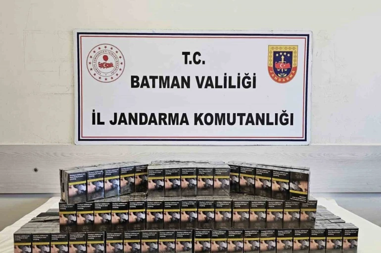Batman’da 2 bin 399 paket kaçak sigara ele geçirildi