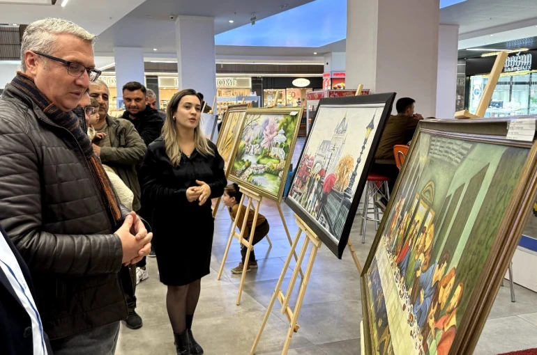 Batman’da ’Geçmişten geleceğe’ sergisine yoğun ilgi