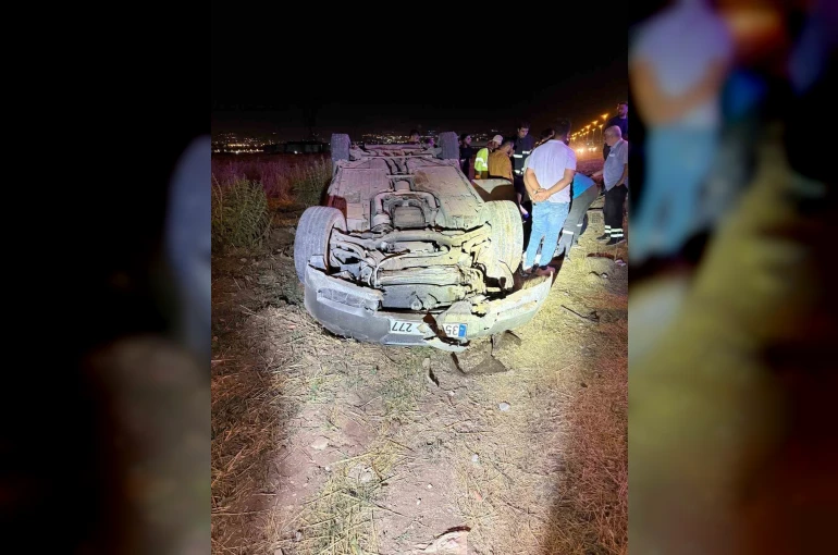 Batman’da otomobil takla attı: 1 yaralı