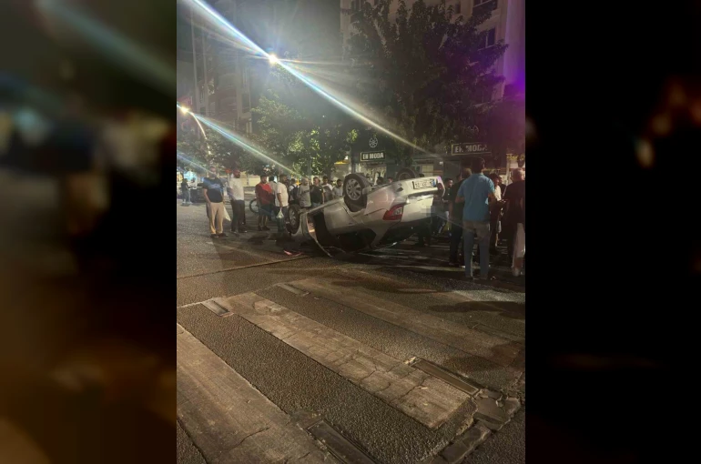 Batman’da otomobil takla attı: 2 yaralı