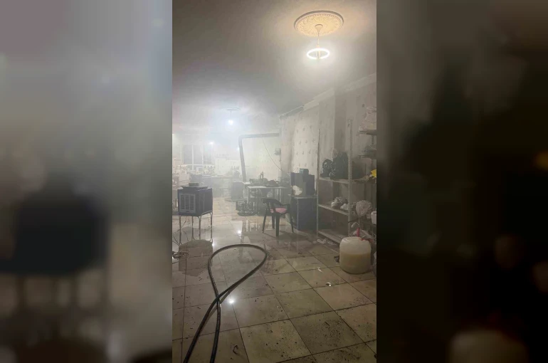 Batman’da tekstil atölyesinde çıkan yangın söndürüldü