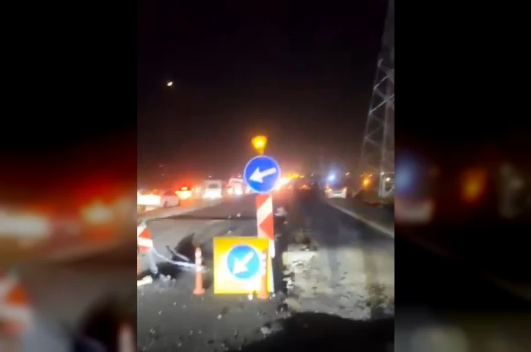 Batman’da yapımı devam eden yolda trafik kazaları: 7 yaralı
