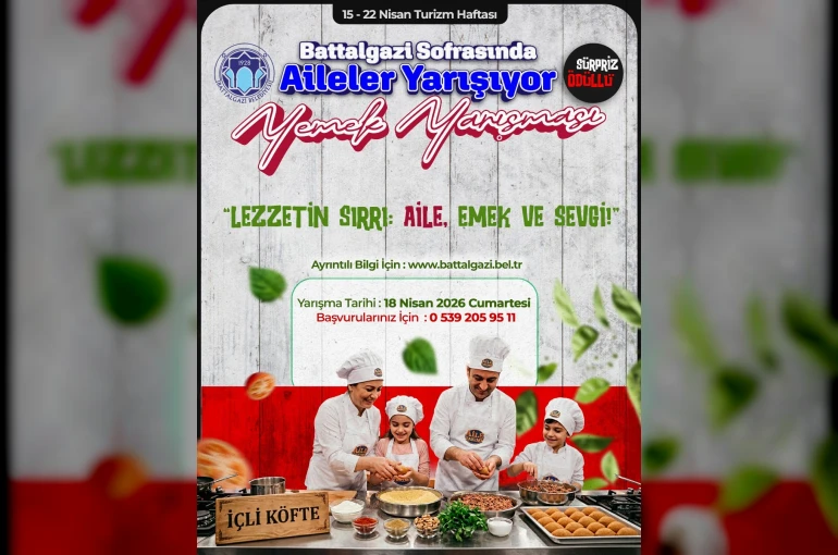 Battalgazi sofrasında aileler yarışıyor