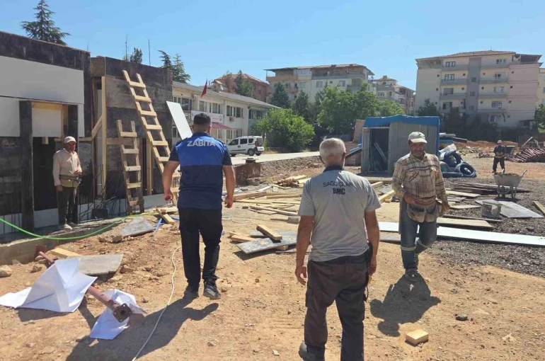 Battalgazi zabıtası YKS için sahadaydı