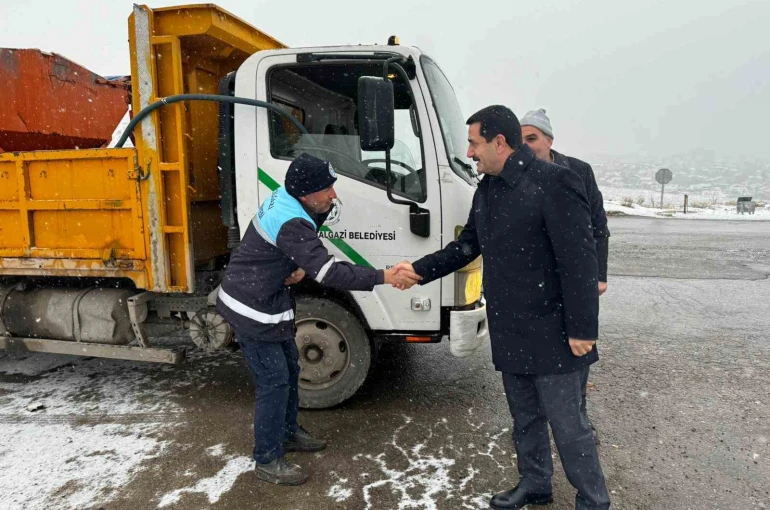 Battalgazi’de kar teyakkuzu