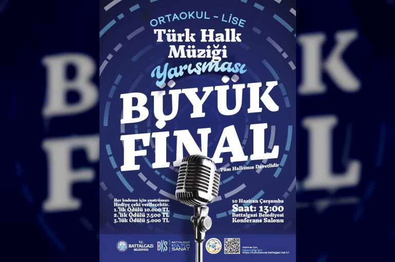Battalgazi’de Türk Halk Müziği Yarışması final heyecanı