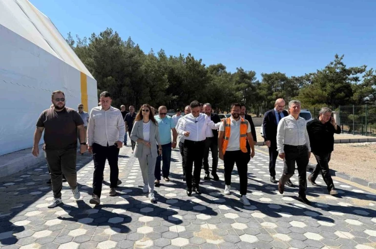 Baybatur Soma’da yatırımları yerinde inceledi