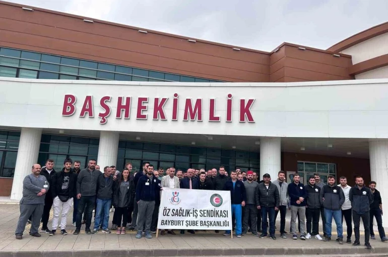 Bayburt Devlet Hastanesinde temizlik görevlisine şiddet iddiası